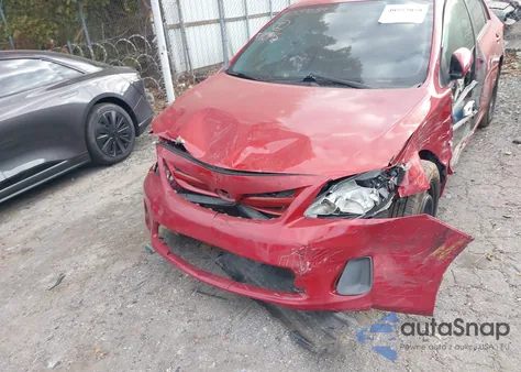 2011 Toyota Corolla Le from USA, damaged, VIN JTDBU4EE3B9163541